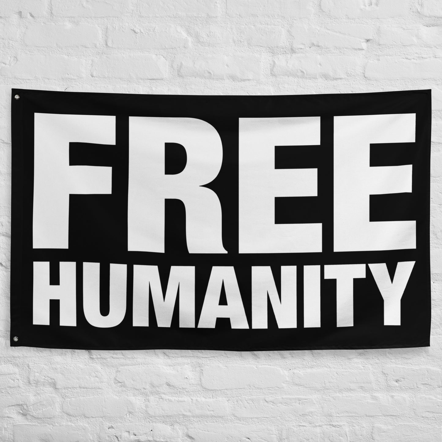 FREE HUMANITY Flag